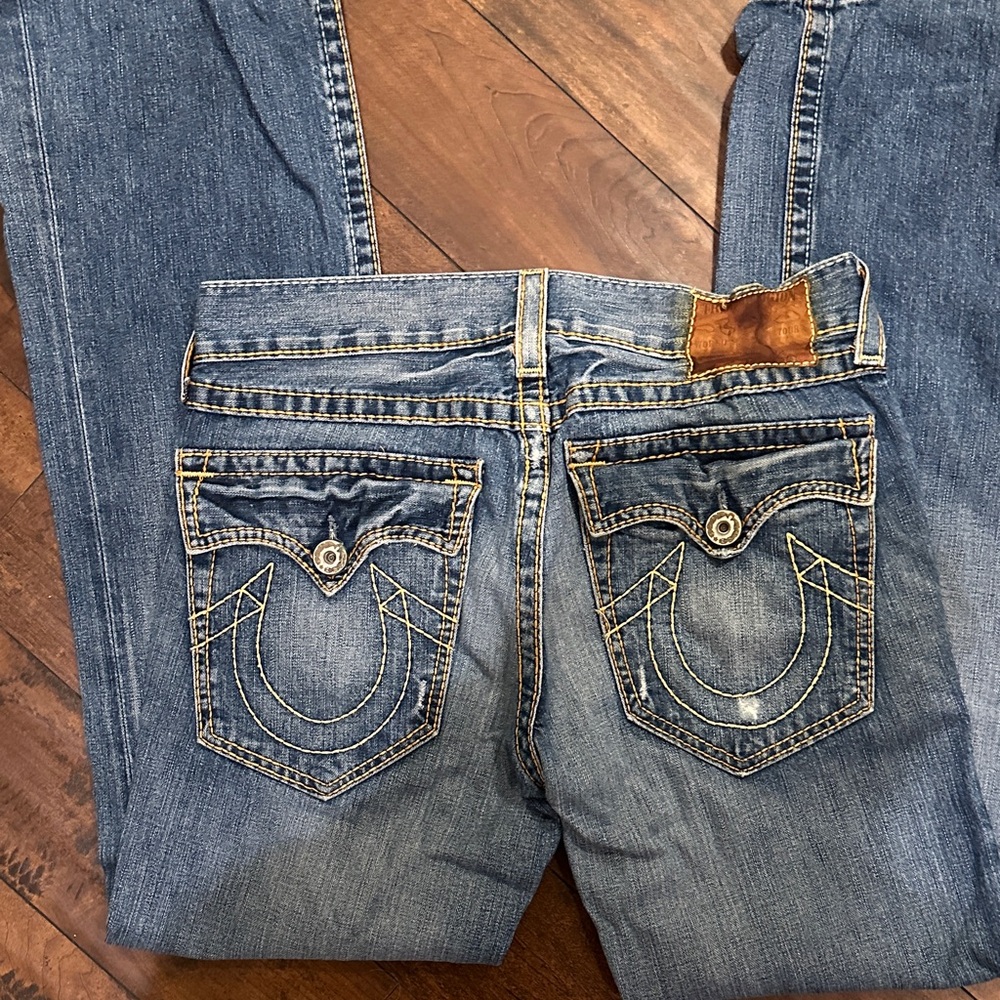 Vintage True Religion Women's Classic Blue Boot Cut Jeans